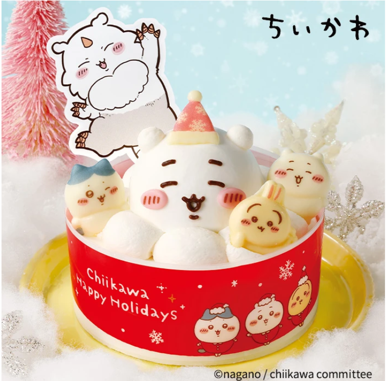 ちいかわセブンのクリスマスケーキ